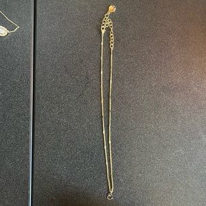 Vera Bradley E initial necklace